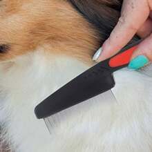 Dandruff Comb, Stainless Steel Fine Tooth Dandruff Remover, Professional Scalp Comb, Suitable For Children, Adults, And Pet Flea Combs