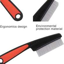 Dandruff Comb, Stainless Steel Fine Tooth Dandruff Remover, Professional Scalp Comb, Suitable For Children, Adults, And Pet Flea Combs