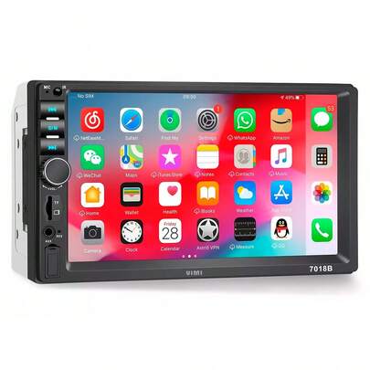 Autoestéreo Con Pantalla De 7 Pulgadas MP5 Con FM y Bluetooth Para Automóvil