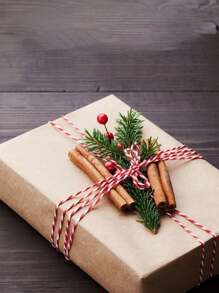 1 Roll 44*500/1000cm Solid Color Gift Wrapping Paper, Birthday Diy Paper, Flower Gift Packaging - Multicolor - View 3