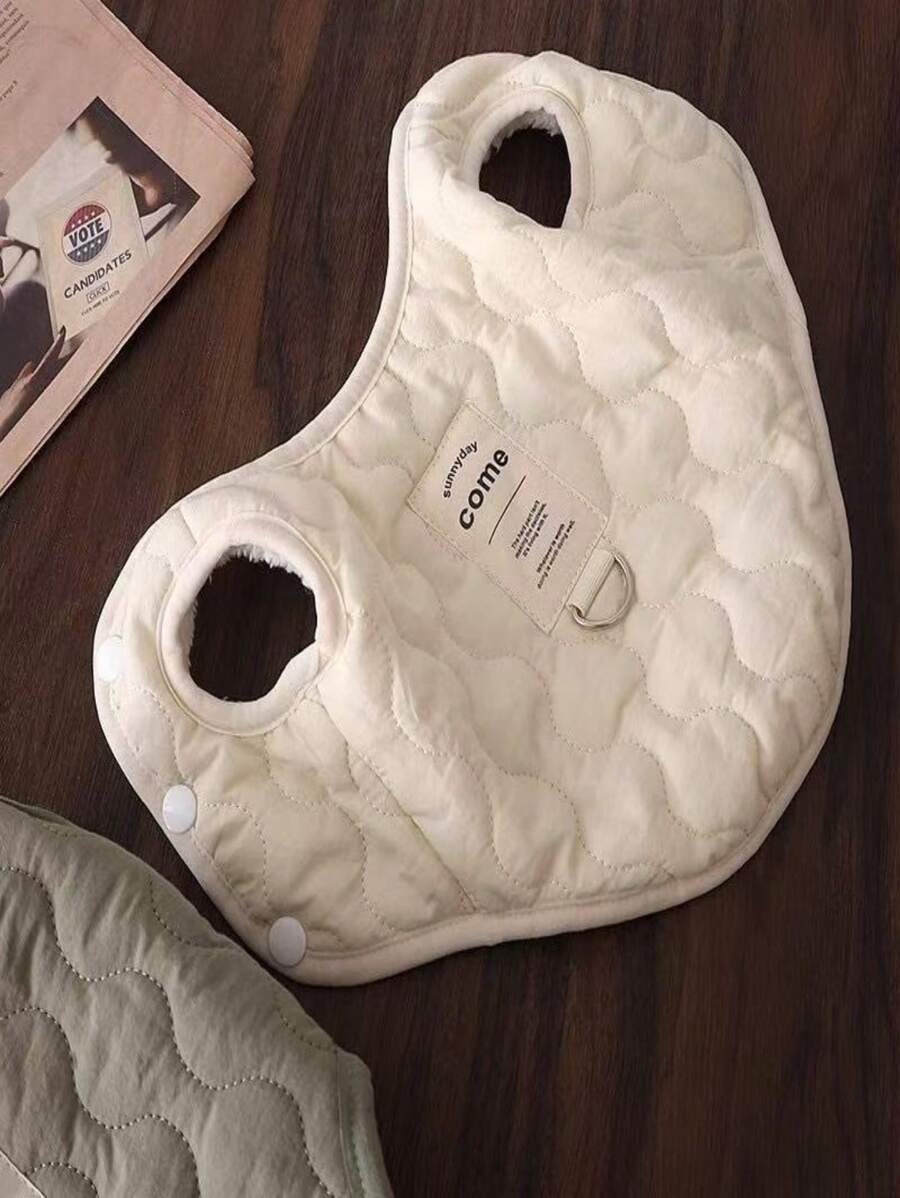 Chaleco con arnés para perro de tela polar gruesa apta para otoño/invierno, diseño para mascotas pequeñas como chihuahuas