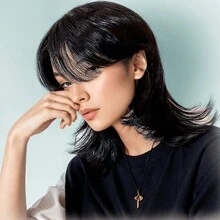 Black Pixie Wigs Short Curly Wigs Pixie Cut Wig For Women Short Black Natural Wavy Synthetic Hair Wig