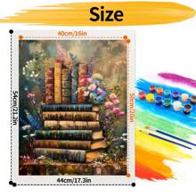 Paint By Numbers Kit For Adults - 16x20" Canvas, Easy Acrylic Painting Set With Brushes & Paints - Perfect For Home Decor & Gifts On Birthdays, Father's Day, Mother's Day Graduation