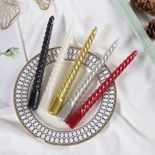 4 Trong Một Hộp Chủ Đề Nhiều Màu Sắc Phong Cách Trang Trí Nhà Cửa Sơn Nhúng Vàng Bạc Trắng Ngày Lễ Nến Cưới Nhà Hàng Phòng Cưới Không Khói Halloween, Ma Quái, Mùa Thu, Lễ Hội, Ngày Lễ Giáng Sinh, Mùa Đông, Ngày Lễ, Lễ Hội, Trang Trí Phòng, Trang Trí Nhà Cửa, Quà Tặng - Nhiều màu - Xem 1