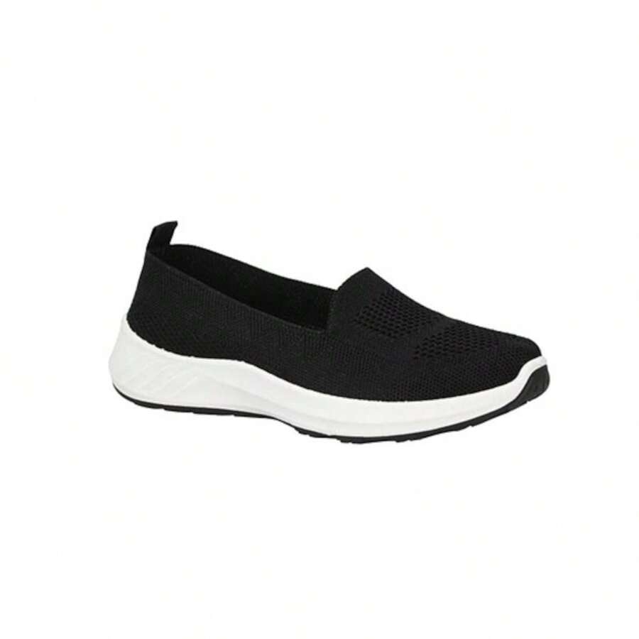 Black Textile Tennis - Black - View 1