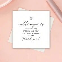 Colleagues Like You Are Special And Few, Colleague Thank You Card, Best Colleague Card, Leaving Card, Retirement Card - Multicolor - View 7
