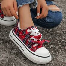 Damskie trampki z płótna, wygodne, kontrastowe, uniwersalne