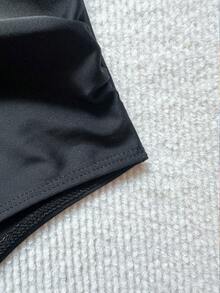 getzwa Nowy kwiatowy nadruk łączący konserwatywny jednoczęściowy kostium kąpielowy, metalowy dekolt w kształcie litery U z głębokim dekoltem w serek seksowny strój kąpielowy zakrywający brzuch, jednoczęściowy modny kostium kąpielowy dla kobiet, odpowiedni do gorących źródeł, wakacji