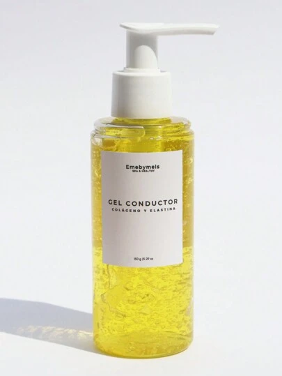 Gel Conductor Facial Colágeno y Elastina (150g) ideal para para lograr una piel radiante y rejuvenecida. aparatologia