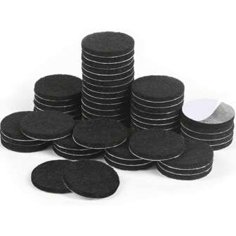Felt Pads,48 Pieces Furniture Pads Self Adhesive Furniture Feet Protectors For Hardwood &Laminate Flooring