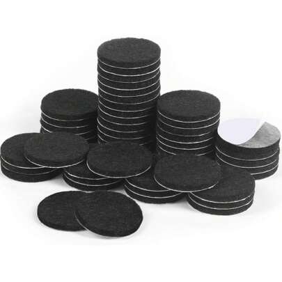 Almofadas de feltro, 48 peças de almofadas para móveis, protetores de pés de móveis autoadesivos para pisos de madeira e laminados