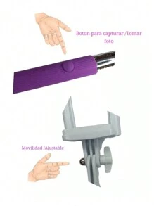 Selfie Sticks/Selfie Sticks In Different Colors - 藍色 - 查看 2