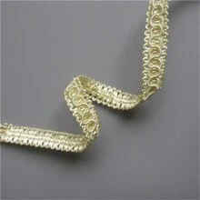 Cinta de encaje de borde de 1cm de ancho, recorte de estilo vintage, bordado, apliques, costura, manualidades, decoración de fiesta, ropa, bordado para vestido de novia y boda