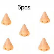 1pc/2pcs/5pcs Novelty Nose Shaped Pencil Sharpener, Quirky Funny Pencil Sharpening Solution For Children Arts & Crafts, Gag Gifts, Birthday Party Favors, Classroom Teacher Rewards