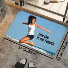 1pc Customized Bathroom Mat, Custom Photo Bathroom Mat, Bathroom Decor, Custom Doormat, Photo Bathroom Mat