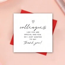 Colleagues Like You Are Special And Few, Colleague Thank You Card, Best Colleague Card, Leaving Card, Retirement Card - Multicolor - View 9