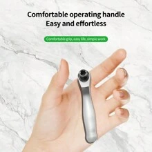 1pc Mini Chromium Vanadium Steel 1/4inch Ratchet Screwdriver Wrench,72 Teeth Household Hardware Manual 10pcs Screwdriver Set, Tools For Men - Multicolor - View 8