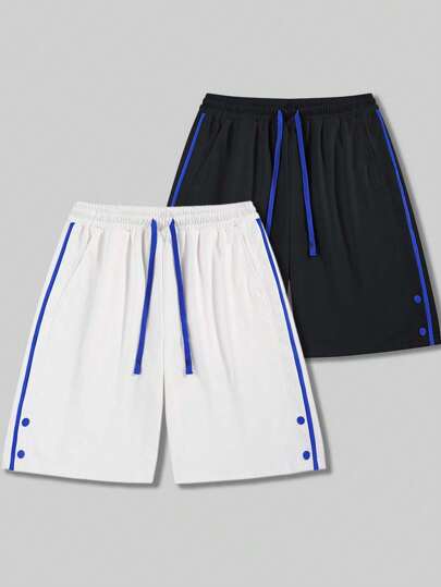 男士运动短裤，透气舒适篮球短裤适合户外运动、篮球、健身、春夏季