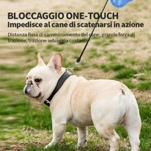 Pet Leash Portable Retractable Automatic Extendable Dog Leash 3m - Pink - View 2