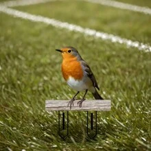 1 Piece, Cardinal Garden Stake, 2D Acrylic Sunlight Catcher, Suitable For Outdoor Decoration, Potted Plants, Lawns, Flower Pots Decoration, Holiday Animal Themed Holiday Accessories