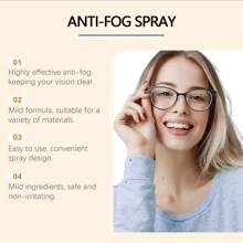 Anti-Fog Spray, Car Windshield & Window Glass Defogging Spray For Rainy Days, Eyeglasses Defogging Mist - Blue - View 7
