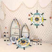 Decoração de Parede com Rede de Pesca Natural com Conchas, Decoração de Festa com Tema Oceânico Rede de Pesca Festa de Piratas, Casamento, Decoração de Fotografia, Natal