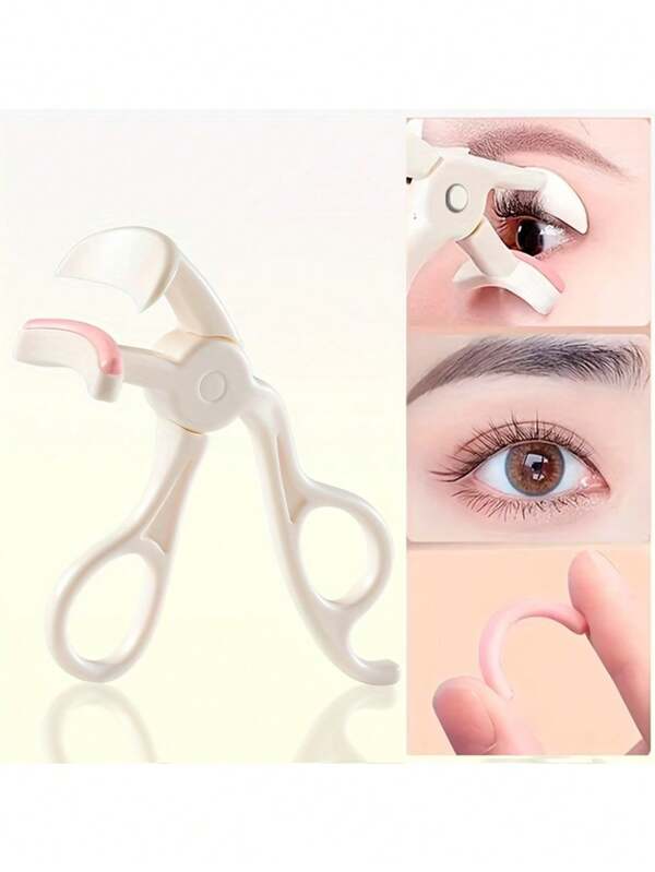 Curvador de cílios portátil fácil de usar, curvador de cílios rápido e duradouro com almofada de silicone, inclui ferramenta de maquiagem hipoalergênica, maquiagem, barato, decoração de quarto, penteadeira, viagem, quarto, acessórios de maquiagem, curvador de cílios