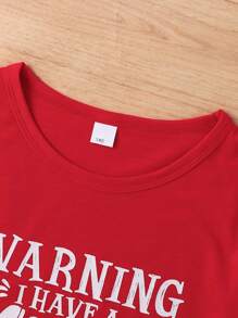 4pcs/Set Kids' Letter Print Short Sleeve T-Shirt Set, Boys' Toddler Casual Tees In Multiple Colors, Summer - Multicolor - View 3