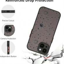 Apple 2pcs Black & White Galaxy Design Acrylic Phone Case Compatible With Iphone Compatible With IPhone 11,IPhone 13,IPhone 14 Pro Max