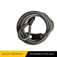 1.8m Lock Cable Mtb Road Anti-Theft Security Steel Wire Lock