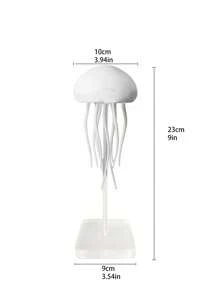 1个新奇漂浮水母灯，变色，声控，家居装饰，理想的节日礼物 - 彩色 - 查看 12