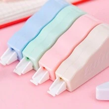 6pcs Macaron Color Correction Tape, Student Smear Correction Error Correction Tape For Instant Correction, Cute Correction Belt Mini Candy Color Student Correction Tape, Easy To Carry, Gifts For Beginning And Graduation Back To School