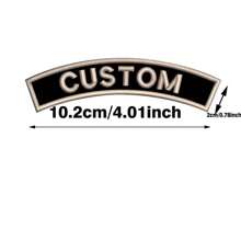 Customize A Curved Name Patch Armband, Sleeve Trim, Bag Tag - Multicolor - View 5