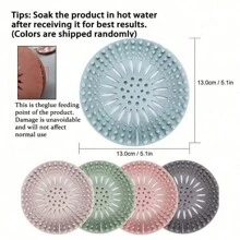 1pc/3pcs Hair Catcher Shower Drain Covers ,Shower Drain Hair Catcher,Drain Hair Catcher,Protector Silicone Bathtub Hair Stopper ,Easy To Install And Clean ,Suit For Bathroom Tub Shower And Sink. Home Bathroom Decor Fall Decor Back To School