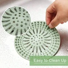 1pc/3pcs Hair Catcher Shower Drain Covers ,Shower Drain Hair Catcher,Drain Hair Catcher,Protector Silicone Bathtub Hair Stopper ,Easy To Install And Clean ,Suit For Bathroom Tub Shower And Sink. Home Bathroom Decor Fall Decor Back To School