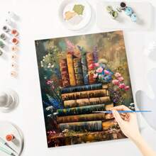 Paint By Numbers Kit For Adults - 16x20" Canvas, Easy Acrylic Painting Set With Brushes & Paints - Perfect For Home Decor & Gifts On Birthdays, Father's Day, Mother's Day Graduation