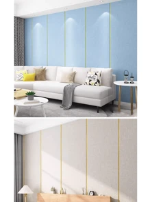 3 Pieces Thickened Fabric Diatom Mud Texture Wallpaper, Cabinet, Table, Chair, Room Background Decoration Home Decor Self-Adhesive Wallpaper, Decoration Sticker Peelable Wall Panel, Wallpaper, Wallpaper, Spring Decoration Make Your Home Fresh, Rama Decorative Sticker