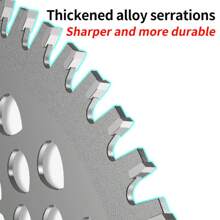 Reinforced 10-Inch Round Saw Blade For Brush Cutter, Versatile Land Clearing Circular Knife, Gasoline Trimmer Universal Saw Blade Accessory