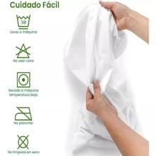 Microfiber Mattress Protector Water Resistance Anti-Wrinkle And Antibacterial Minimalism Solid Color - 藍色 - 查看 8