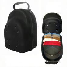 Hat Travel Bag Baseball Cap Case Sport High Quality Storage Box Display EVA Carrying Bags Solid Color Unisex Baseball - Black - View 2