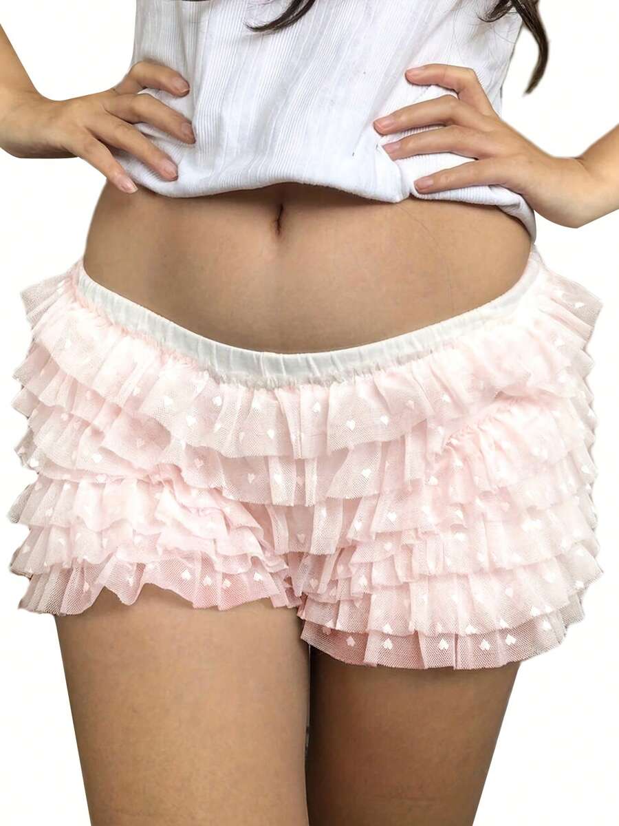 Women Skorts - Pink - View 1