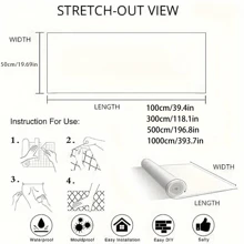 1pc Thick Self-Adhesive Linen Yellow Wallpaper, Mold Resistant Contact Paper, Removable And Reusable, Waterproof For Living Room, Kitchen, Bedroom, Dorm, Furniture Renewal, Autumn Aesthetics, Multiple Lengths Available, Make Your Home Cozy Gifts Birthday Graduation Room Decor Home Decor Wall Decor Bathroom Decor Bedroom Decor Room Decoration Stuff Living Room Decor House Decor Home Decor Living Room Wall Paper Stickers Wall Stickers Wall Sticker