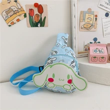 Sanrio Sanrio Hello Kitty/Kuromi/My Melody Crossbody Cute Bag 2025 - Adjustable Ultra-Lightweight Shoulder Bag With Large Capacity, Kawaii Anime Back To School Essential (Valentine's Gift/Daily Use) Waterproof Compact Chest Bag For Teens, Students & Anime Fans Back To School Supplies Stationery Supplies