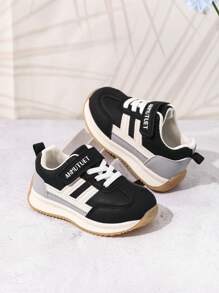 1 đôi giày thể thao đi bộ đế mềm thoáng khí nhẹ thời trang Unisex, thích hợp cho mùa xuân, hè và thu - màu đen - Xem 7