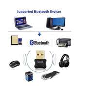 USB Bluetooth 5.0 Adapter And Receiver USB Plug Audio Transmitter For Notebook - 黑色 - 查看 4