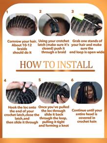 Dreadlocks Cabelo Humano Virgem Brasileiro 10 Fios Crochê Trança Cabelo Loc Extensões Kinky Trança Micro T1B99J Feito à Mão Soft Locs Crochê Cabelo Tranças Estilo Reggae Cabelo Crochê Para Mulheres