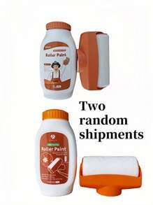 地毯墙染料/500g大容量家用墙面漆适用乳胶漆墙面染料霉菌修补染料墙面大号滚筒漆修补漆滚筒涂料自喷墙面漆空桶滚筒刷着色盖颜色随机发货墙面腻子 - 彩色 - 查看 14