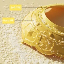 Shower Cap Crown Adjustable Waterproof Shampoo Hat - -Friendly Bath Safety Protection, Soft TPE & Durable PP, For Ages 3-12 Years - Variety Of Colors
