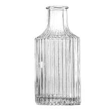 Jarrn de vidrio nrdico simple botella de almacenamiento de olla de flores frescas simples para flores sala de estar modernas decoraciones del hogar adornos PLGS - 01 - Ver 9
