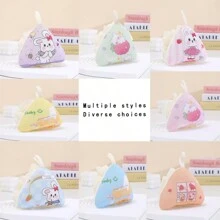 2pcs Baby Bath Sponge, Soft & Skin-Friendly Shower Puff, Cute Printed Pattern, Multi-Purpose For Adults Use